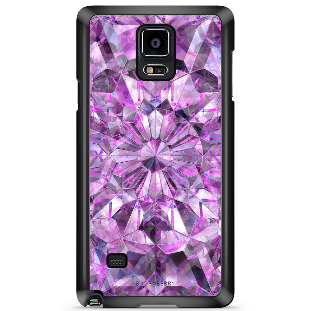 Samsung Galaxy Note 4 Case - Purple Crystals