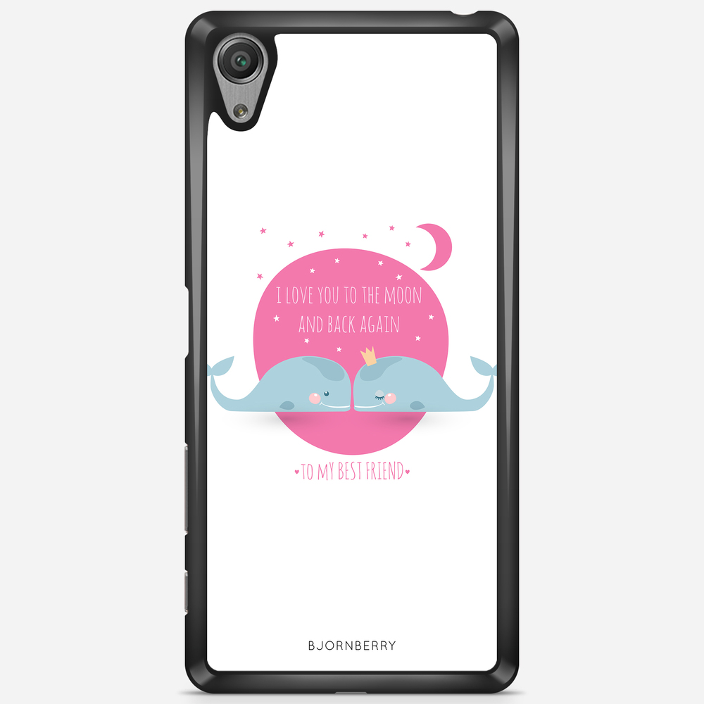 Sony Xperia X Performance Case - Love You To The Moon