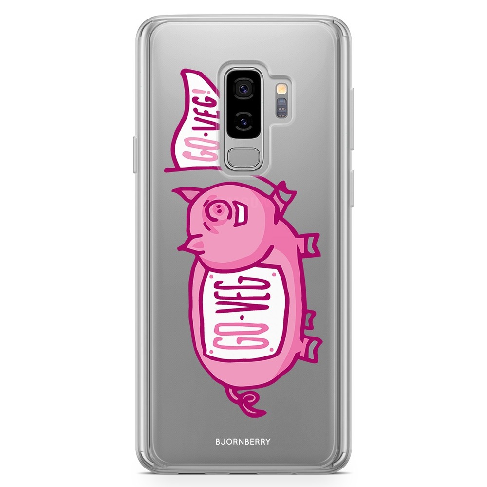 Samsung Galaxy S9 Plus Fashion Skal - Rosa Gris