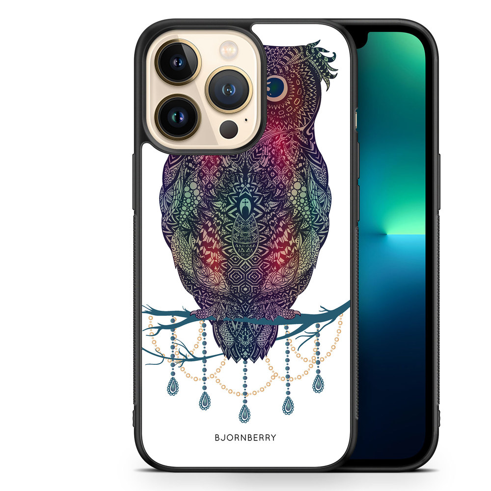 iPhone 13 Pro Case - Mandala Owl