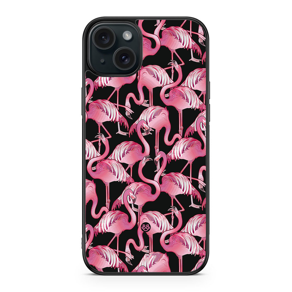 iPhone 15 Plus Case - Flamingos
