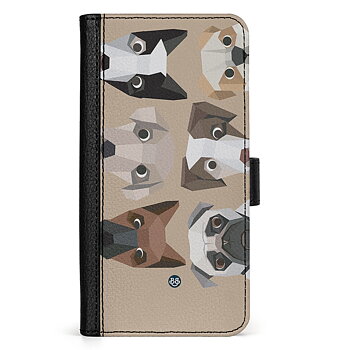 Samsung Galaxy S24 5G Wallet Case - Cute Dogs