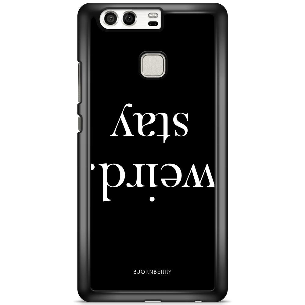 Huawei P9 Case - STAY WEIRD White