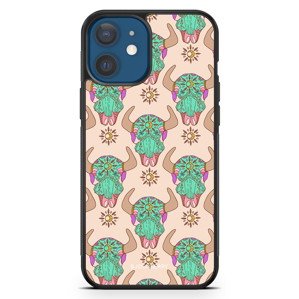 iPhone 12 Mini Case - Beautiful Skulls
