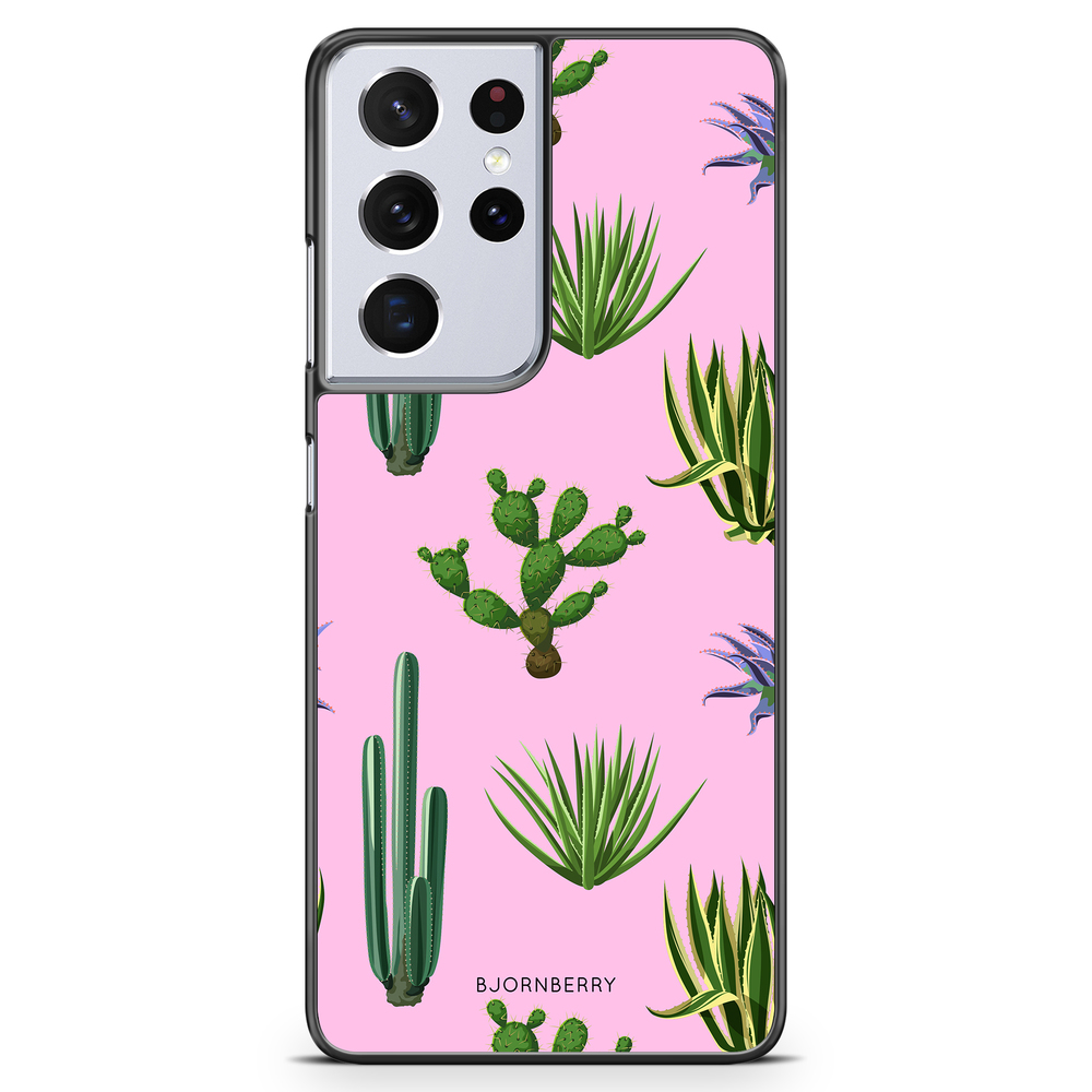 Samsung Galaxy S21 Ultra Case - Cactus Pattern