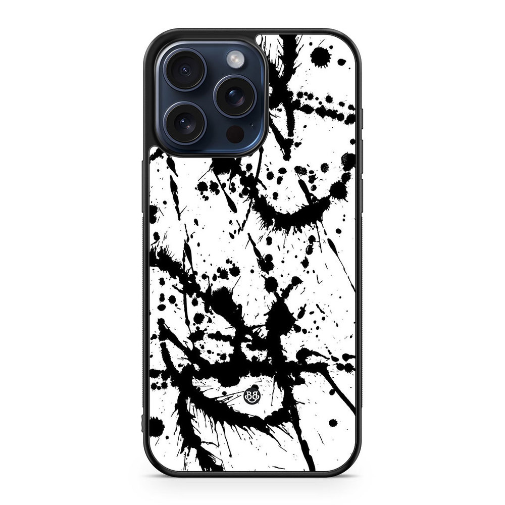 iPhone 15 Pro Max Case - Black Blot