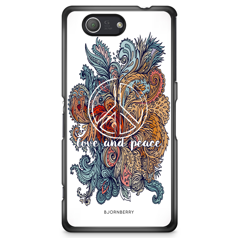 Sony Xperia Z3 Compact Case - Love and Peace