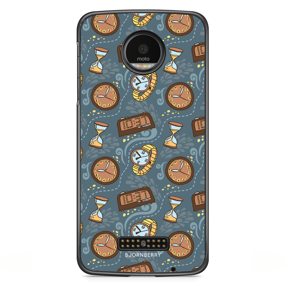 Moto Z2 Play Case - Time