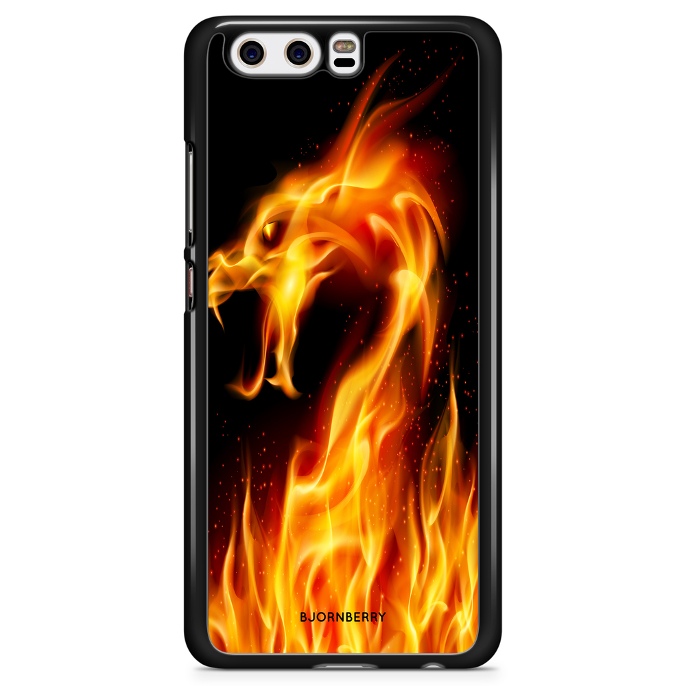 Huawei P10 Plus Case - Flames Dragon