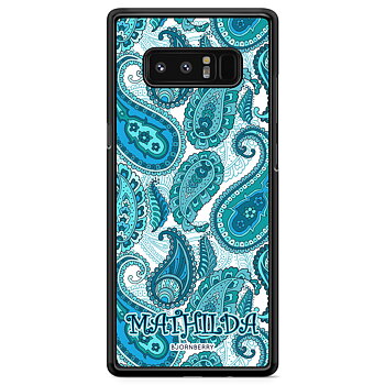 Samsung Galaxy Note 8 Case Custom - Paisley Name