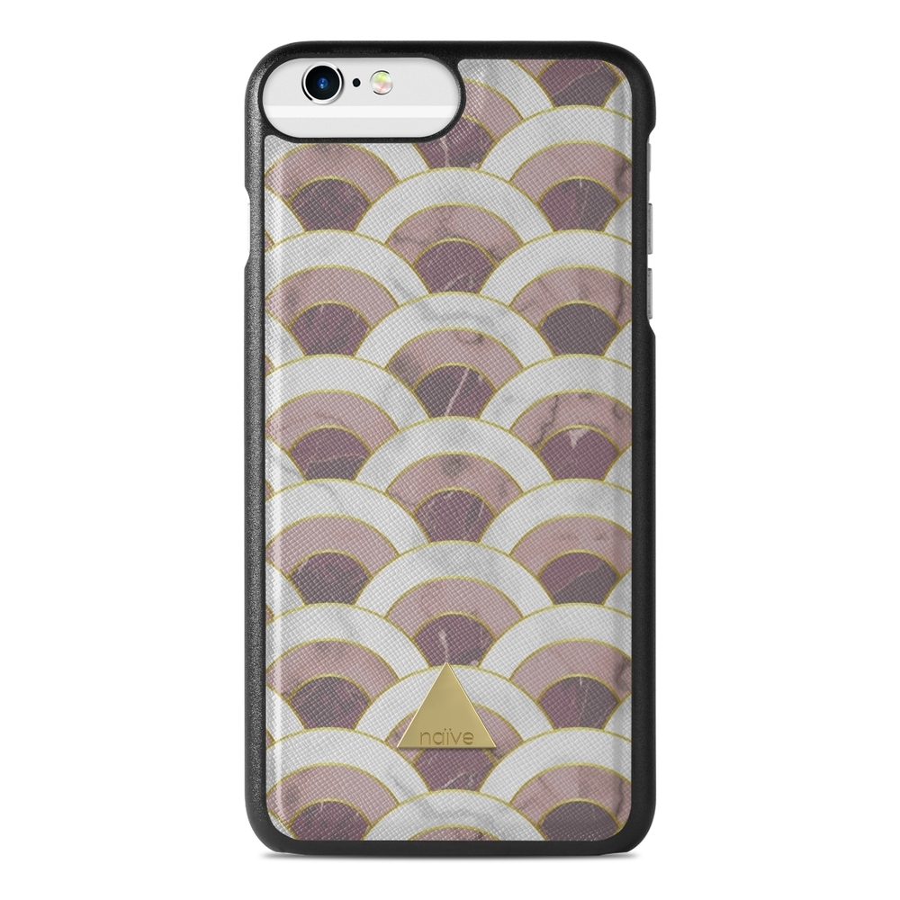 Naive iPhone 6 Plus / 6s Plus Case - Pink Marble Wave