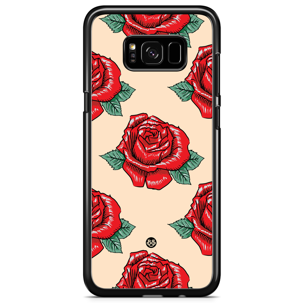Samsung Galaxy S8 Plus Case - Rose Pattern