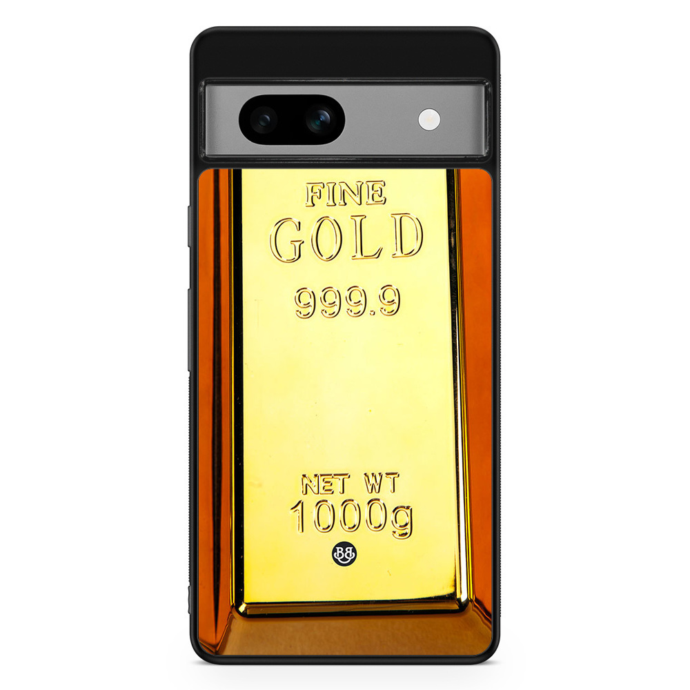 Google Pixel 7a Case - Gold brick