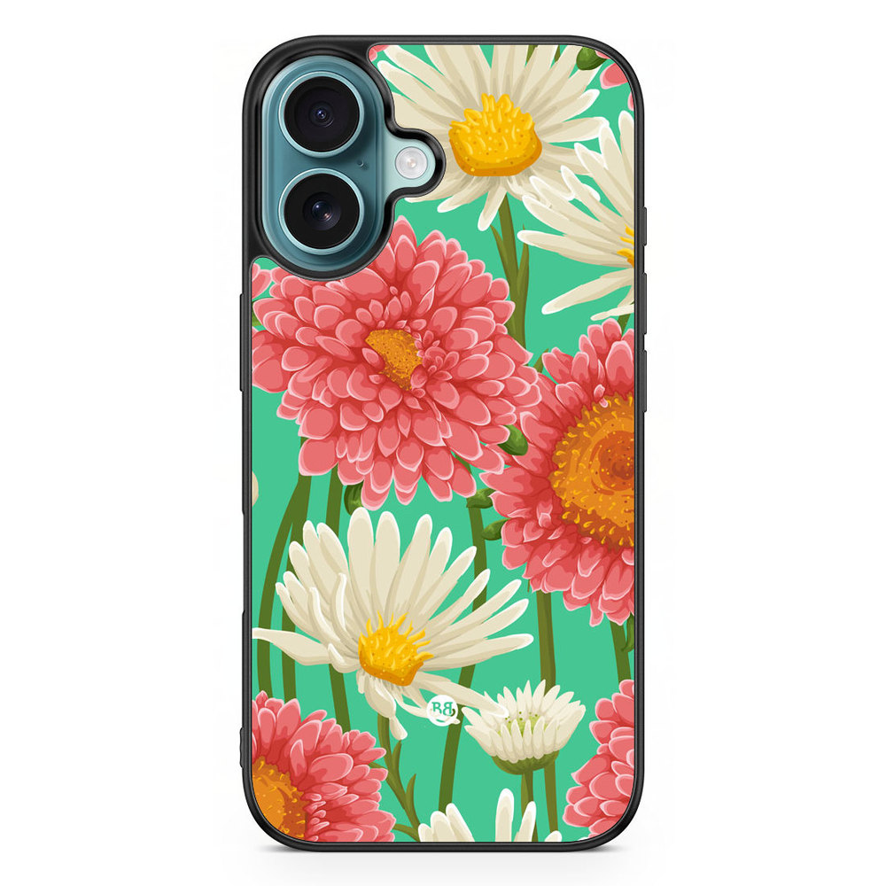 iPhone 16 Case - Seamless Chamomile
