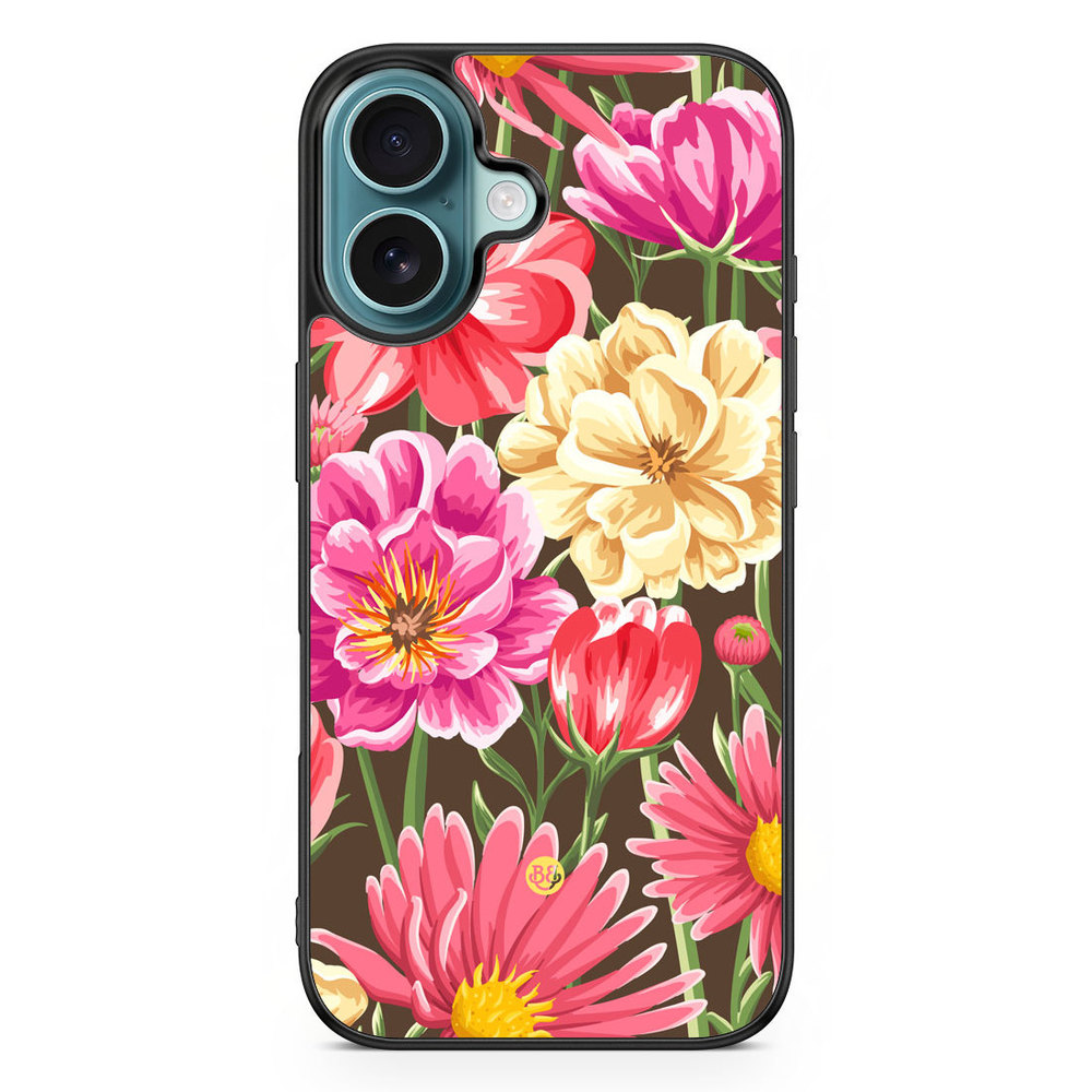 iPhone 16 Case - Seamless Flowers