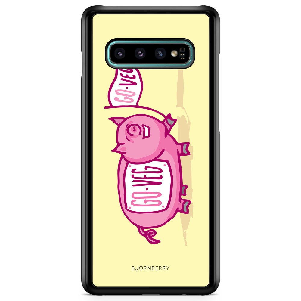 Samsung Galaxy S10 Plus Case - Pink Pig