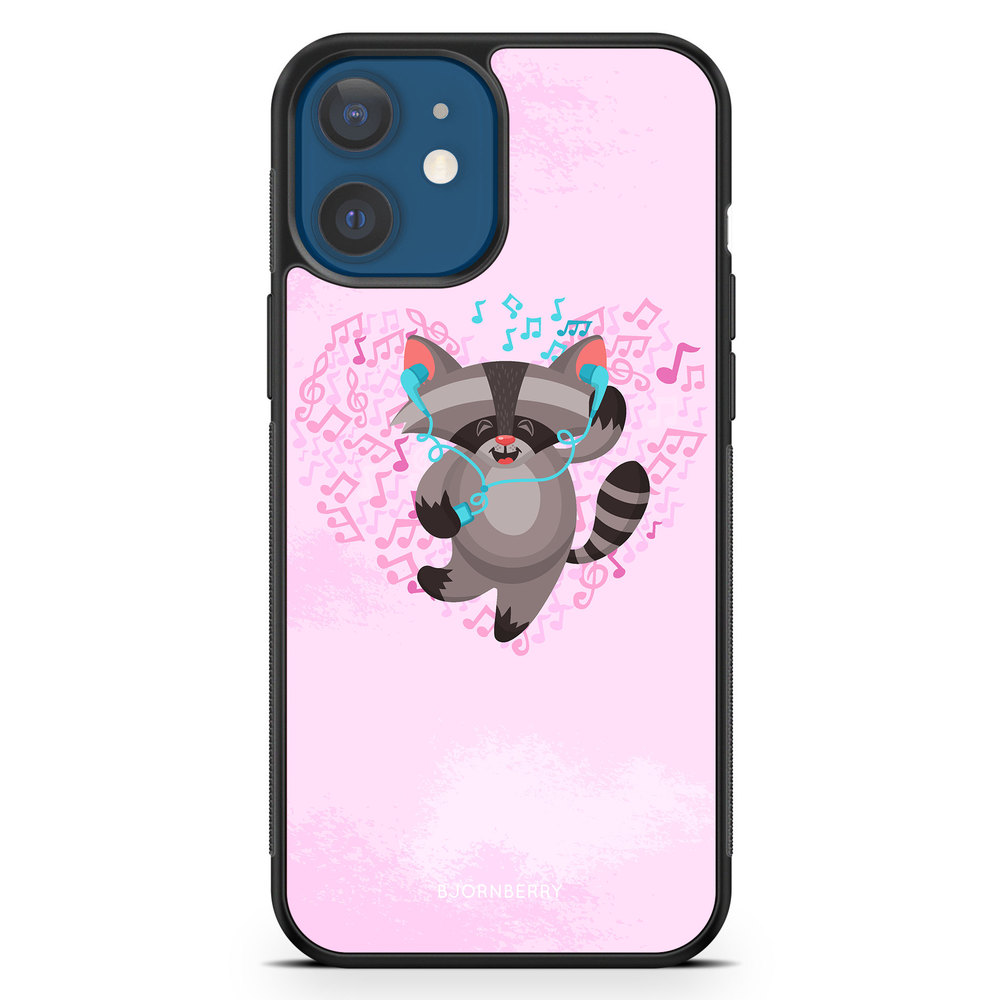 iPhone 12 Mini Case - Raccoon