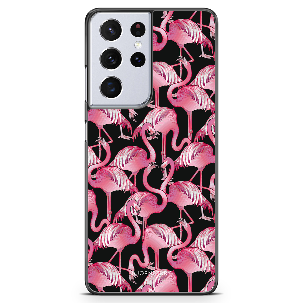 Samsung Galaxy S21 Ultra Case - Flamingos