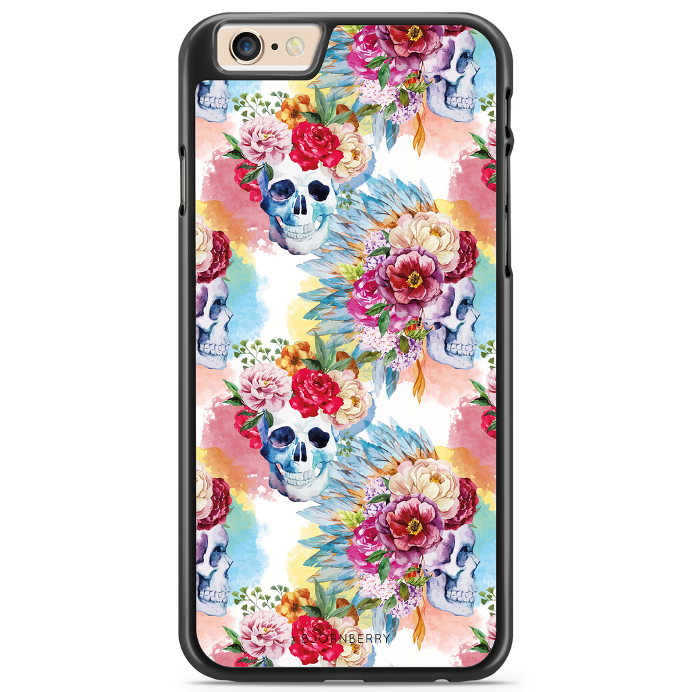 iPhone 6/6s Case - Skulls And Flowers