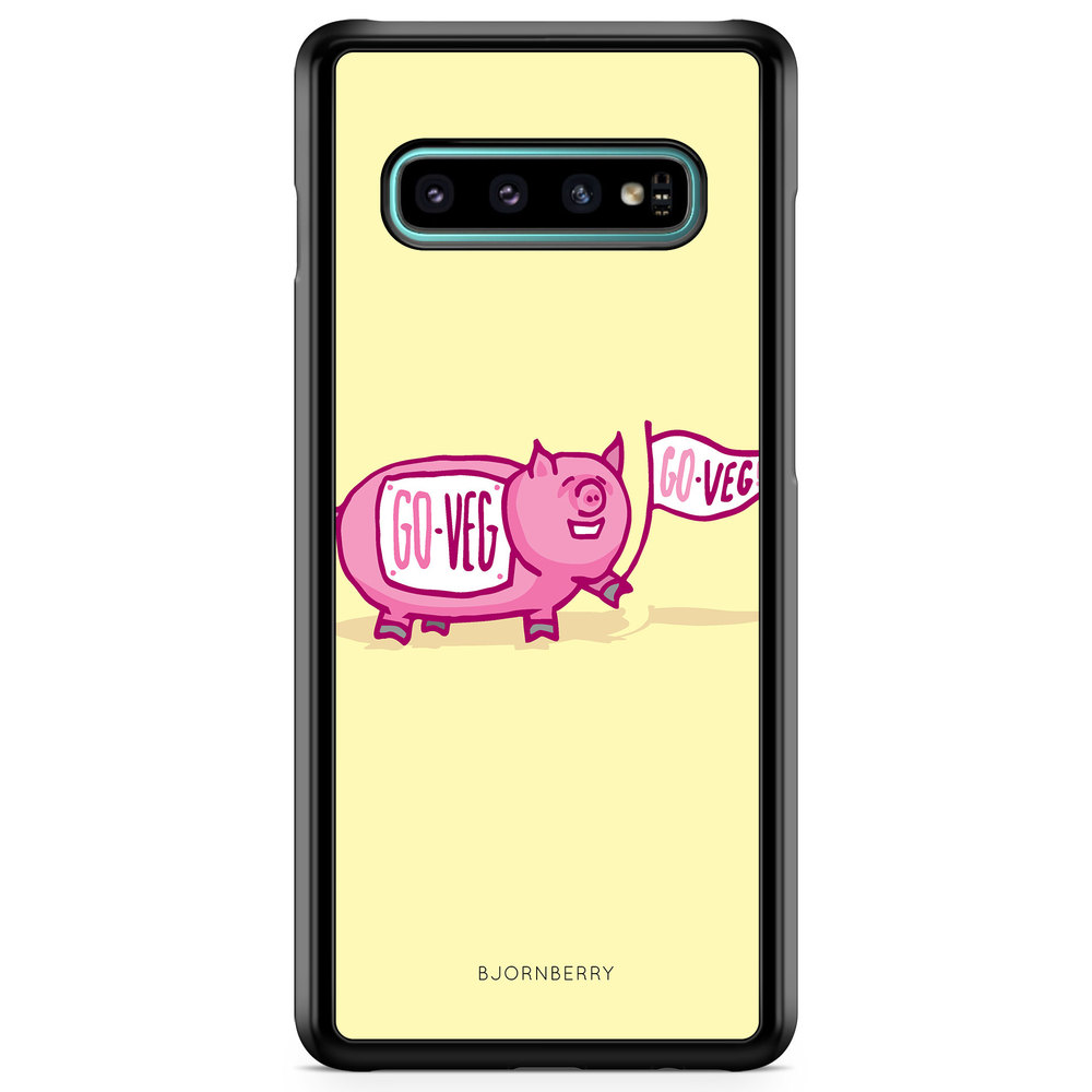 Samsung Galaxy S10 Plus Case - Pink Pig