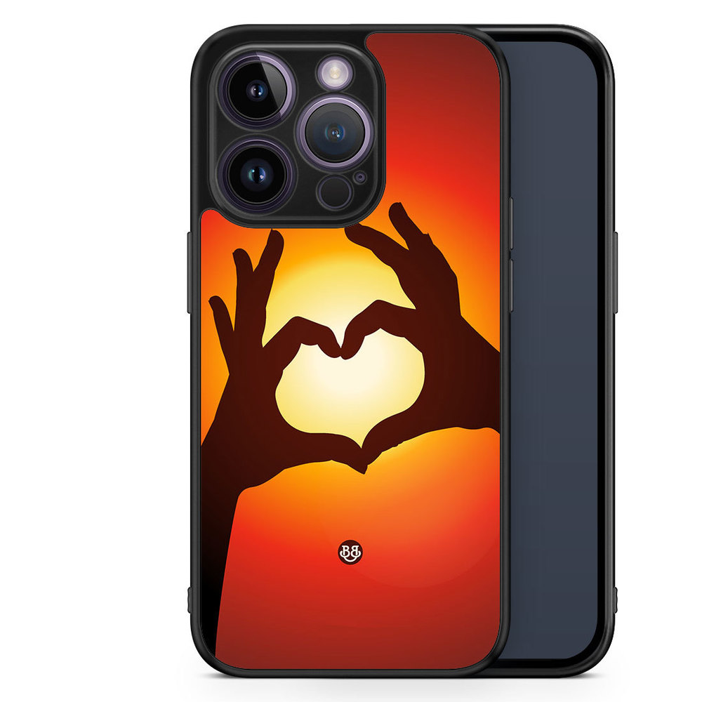 iPhone 14 Pro Case - Hands Heart