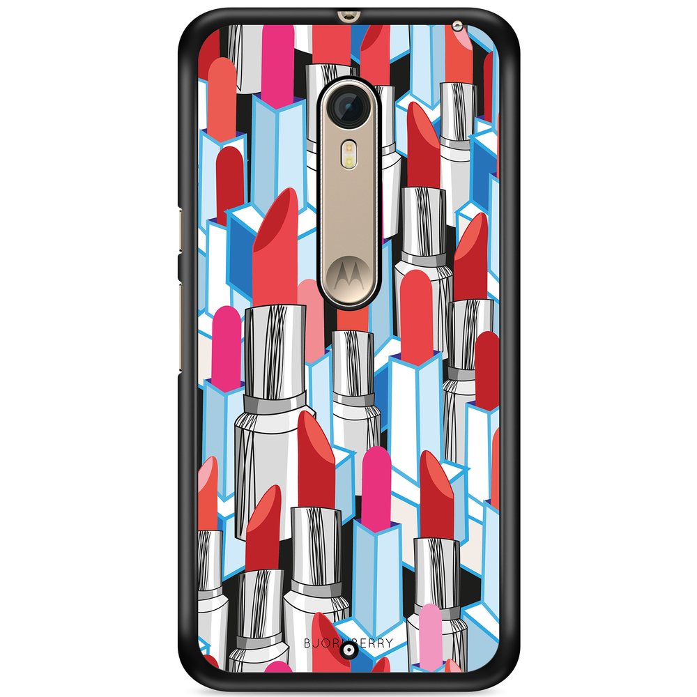 Moto X Style Case - Lipsticks