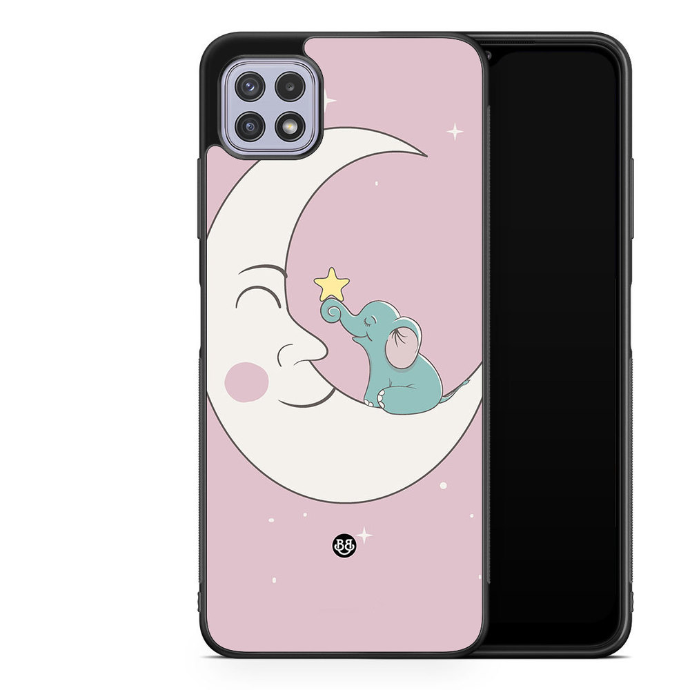 Samsung Galaxy A22 4G Case - Elephant Moon