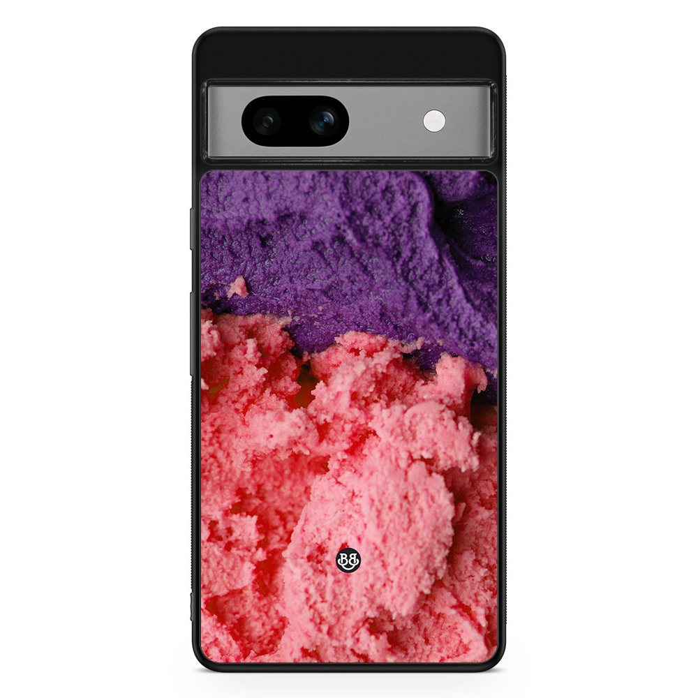 Google Pixel 7a Case - Ice-crea pink/purple