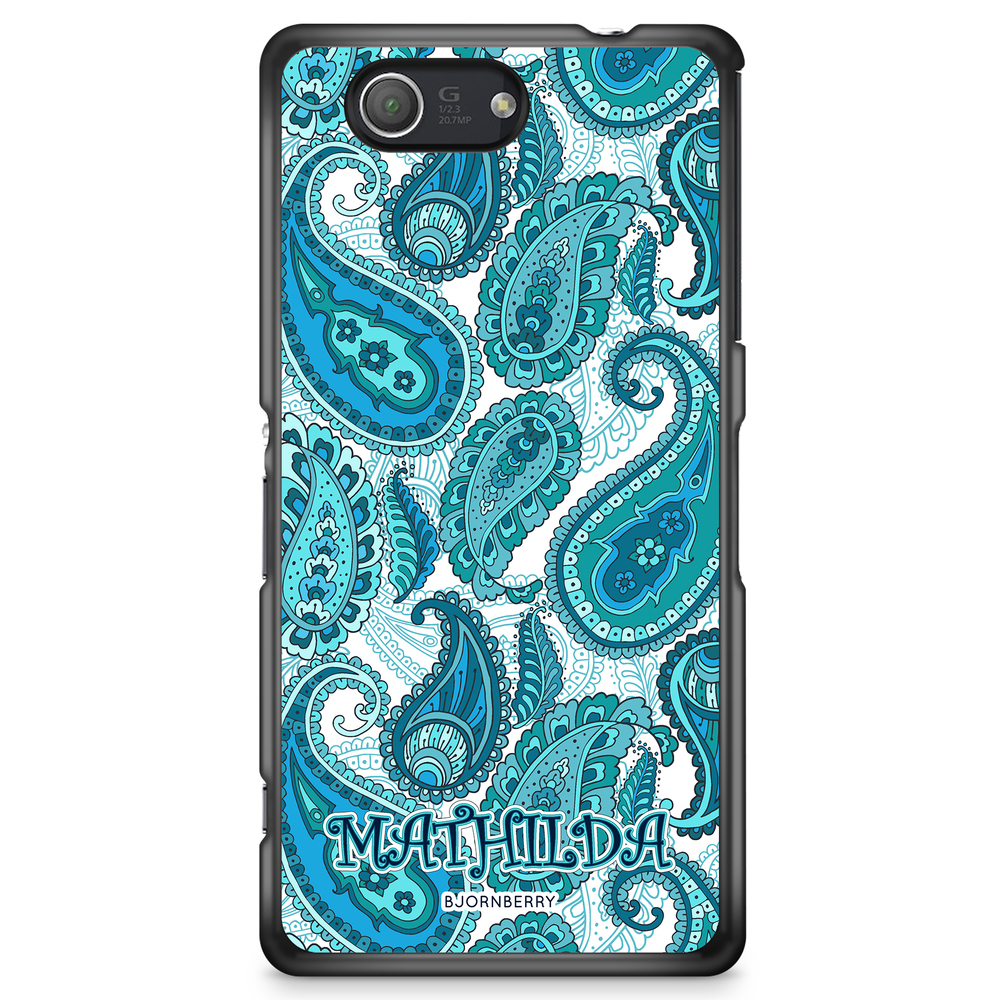 Sony Xperia Z3 Compact Case Custom - Paisley Name