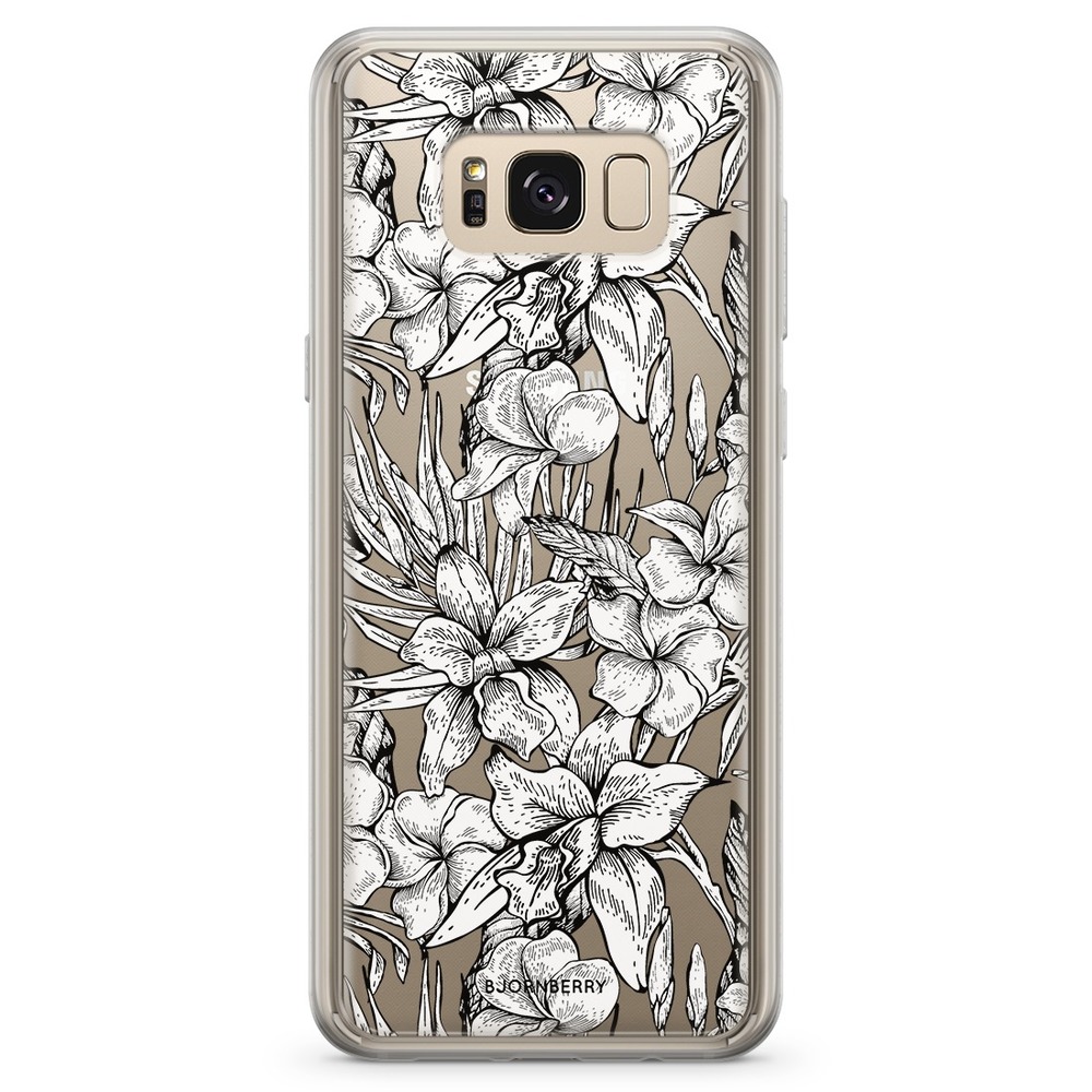 Samsung Galaxy S8 Plus Fashion Skal - Exotiska Blommor