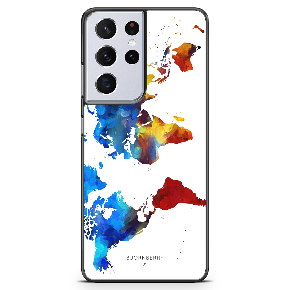 Samsung Galaxy S21 Ultra Case - World Map