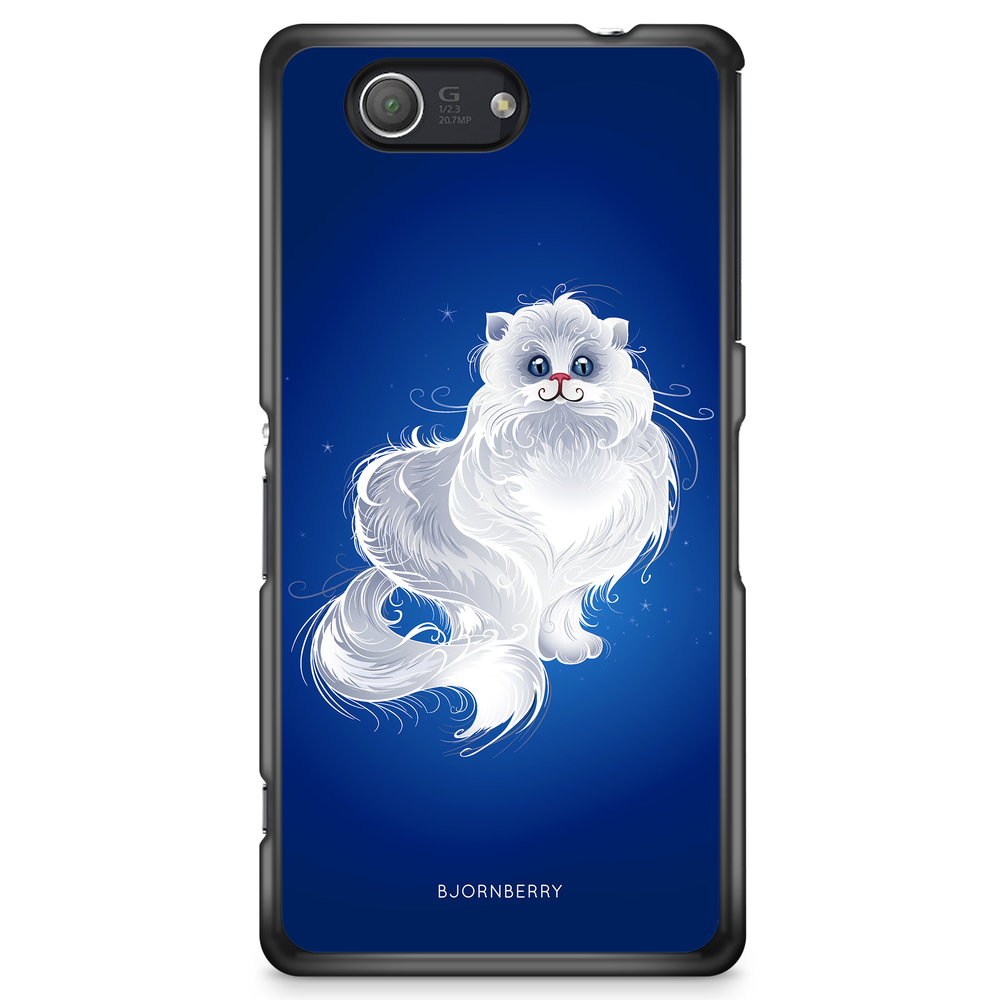 Sony Xperia Z3 Compact Case - White Cat