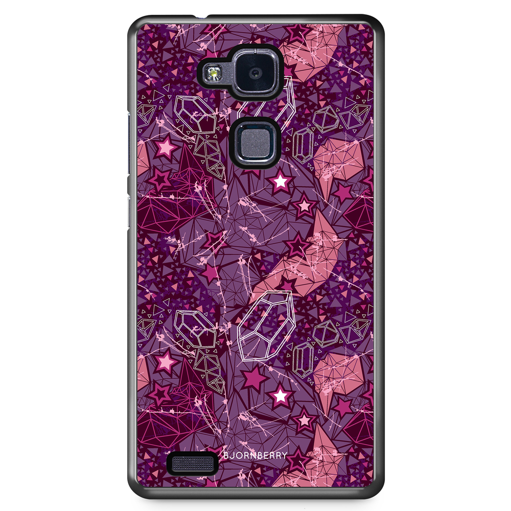 Huawei Honor 5X Case - Purple Stars