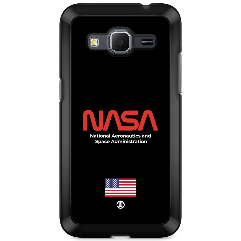 Samsung Galaxy Core Prime Case - NASA Worm Black
