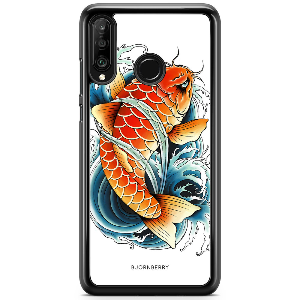 Huawei P30 Lite Case - Koi Fish