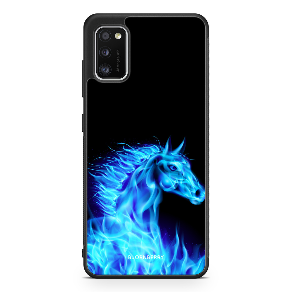Samsung Galaxy A41 Case - Flames Horse