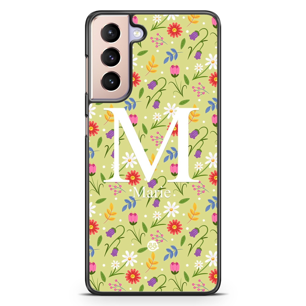 Samsung Galaxy S21 Custom Case - AWAKEN - Spring Meadow