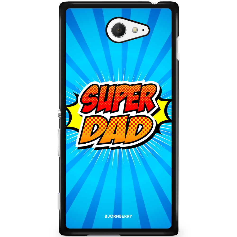 Sony Xperia M2 Aqua Case - Super Dad