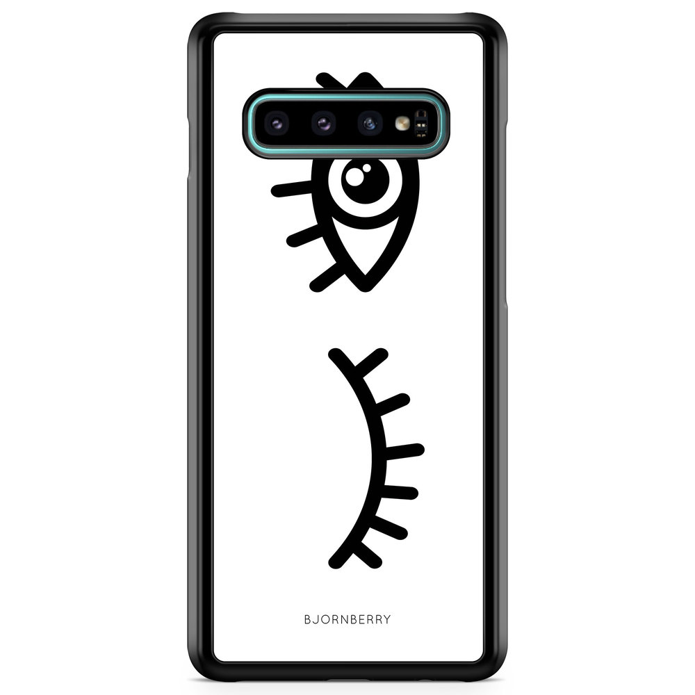 Samsung Galaxy S10 Plus Case - Black Eyes
