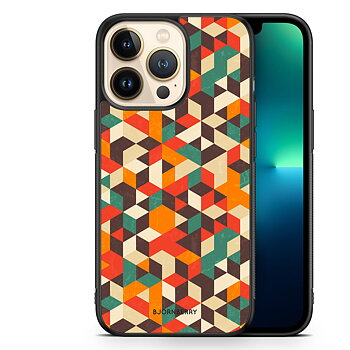 iPhone 13 Pro Skal - Retro Geometri
