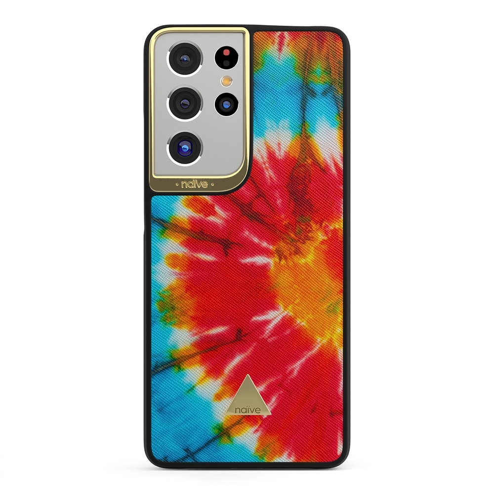 Naive Samsung Galaxy S21 Ultra Case - Tie Dye