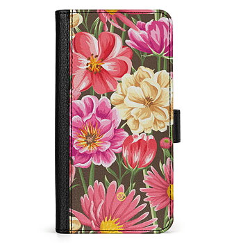 Samsung Galaxy S24 Plus Wallet Case - Seamless Flowers