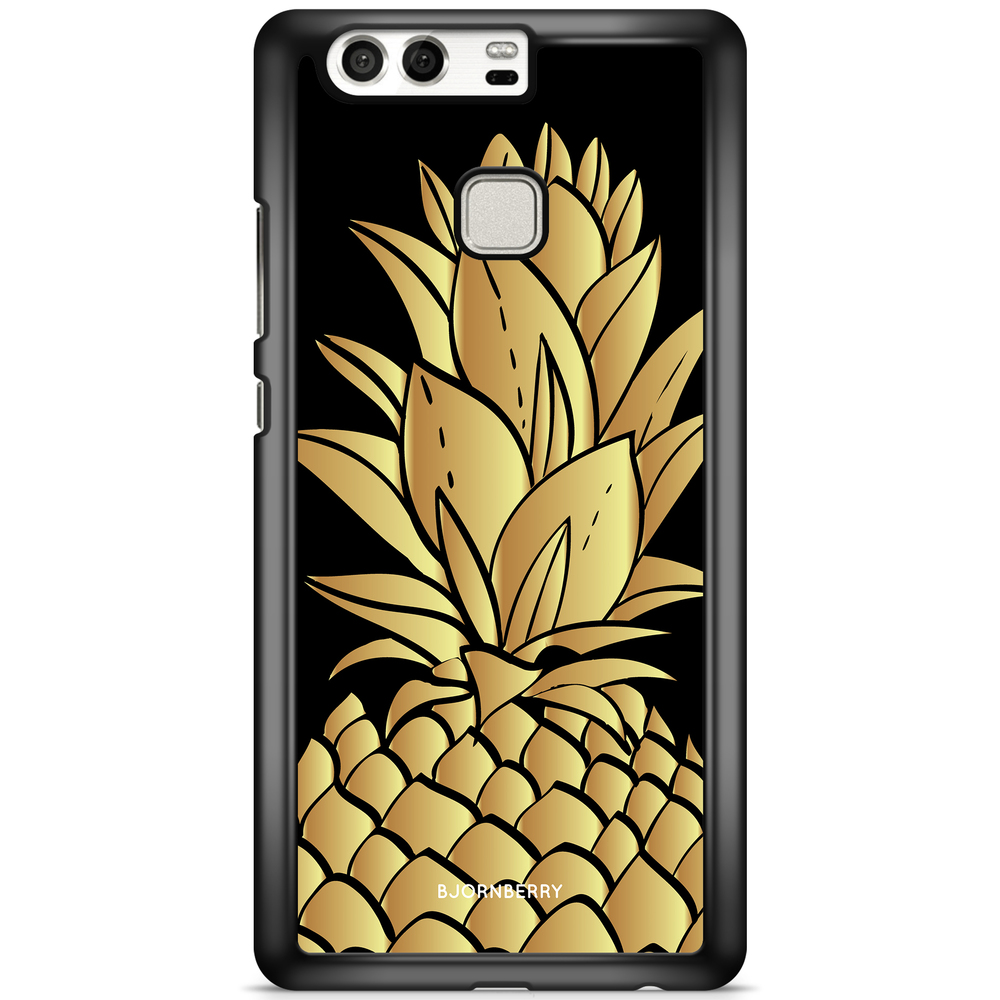 Huawei P9 Case - Gold Pineapple