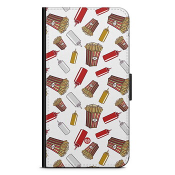 Motorola Moto E40 Wallet Case - French fries