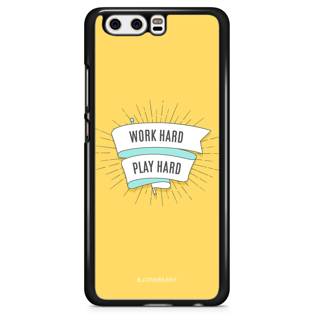 Huawei P10 Plus Case - Work hard play hard