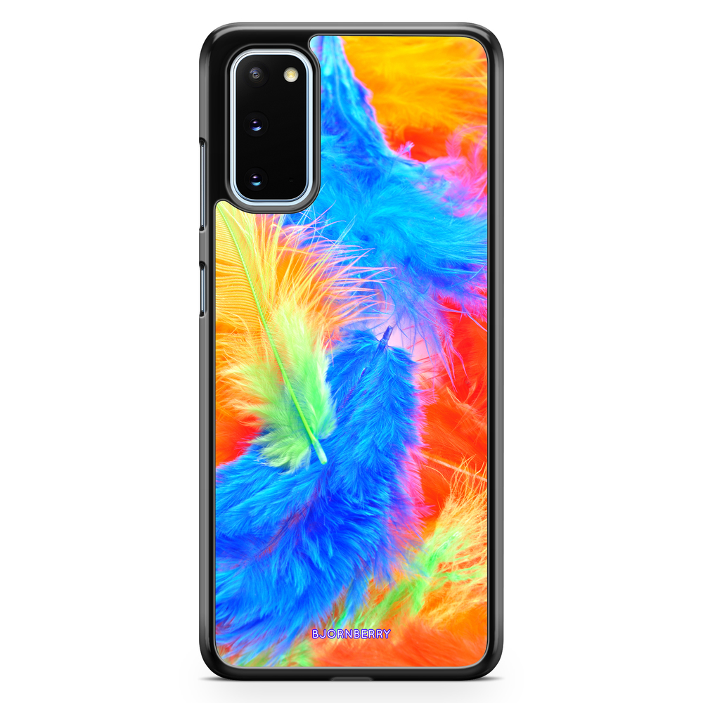Samsung Galaxy S20 Case - Easter Feathers