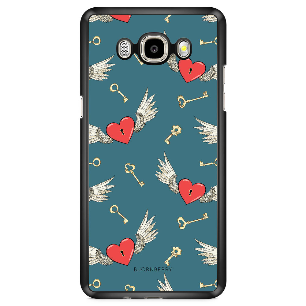 Samsung Galaxy J7 (2016) Case - Hearts 'n Wings