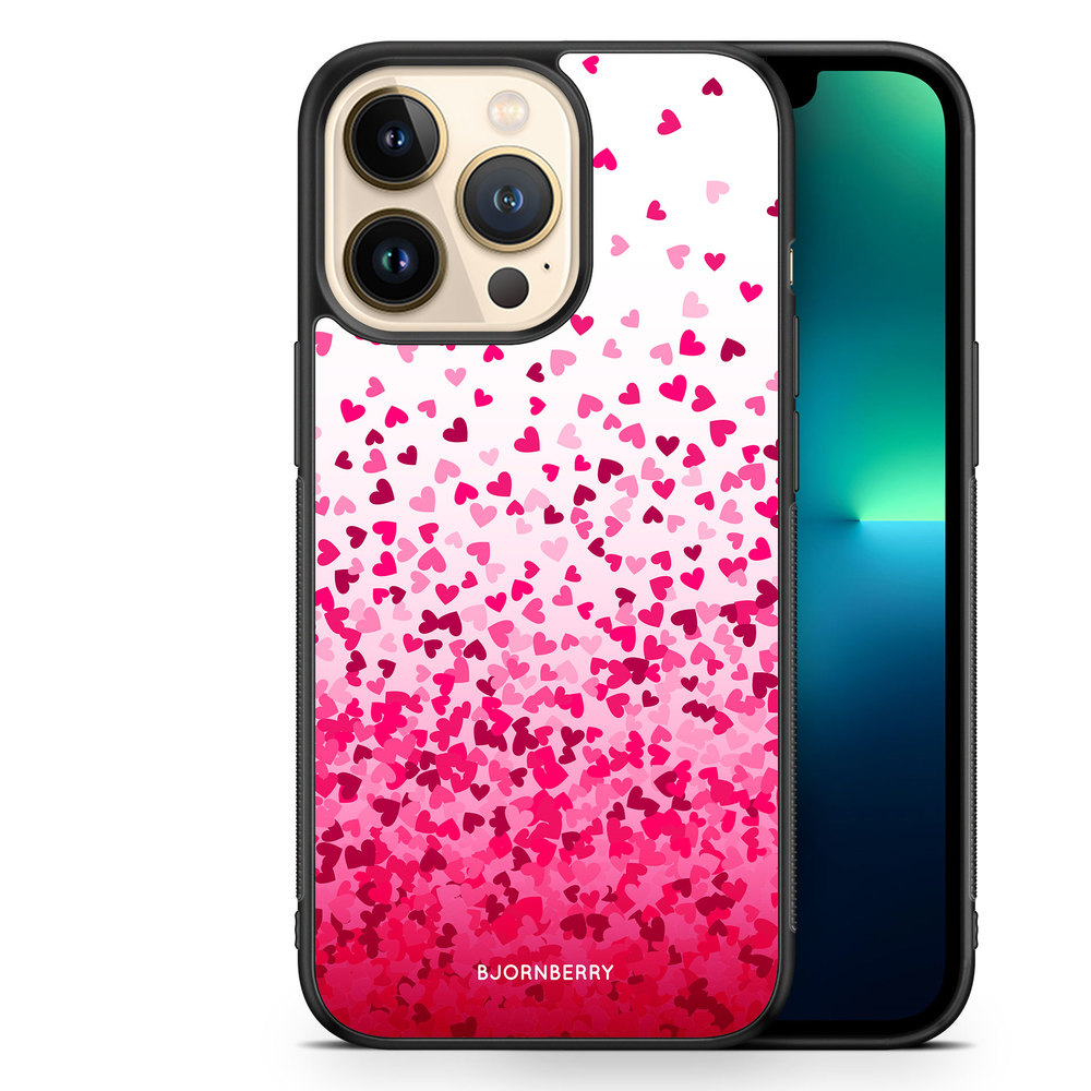 iPhone 13 Pro Case - Heart Confetti