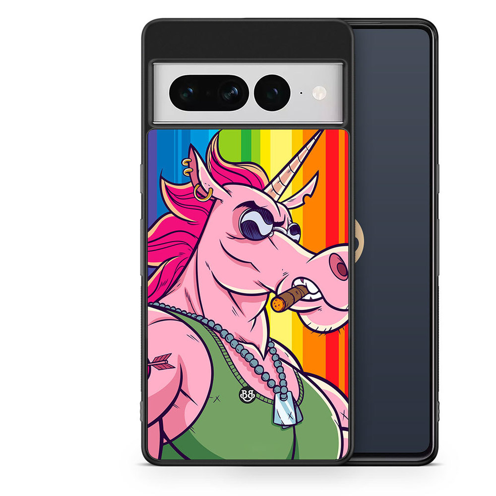 Google Pixel 7 Pro Case - Muscle Unicorn