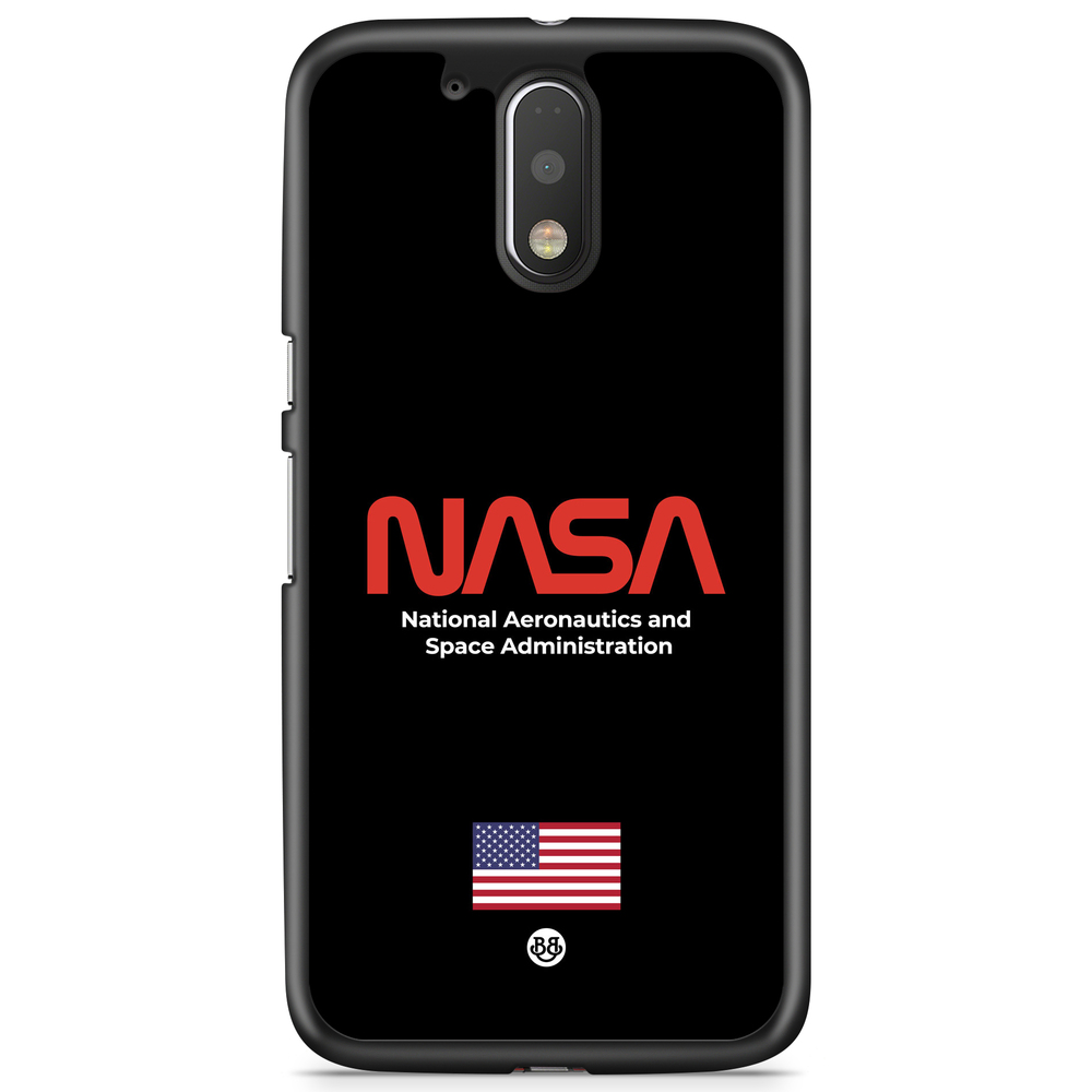 Moto G4/G4 Plus Case - NASA Worm Black